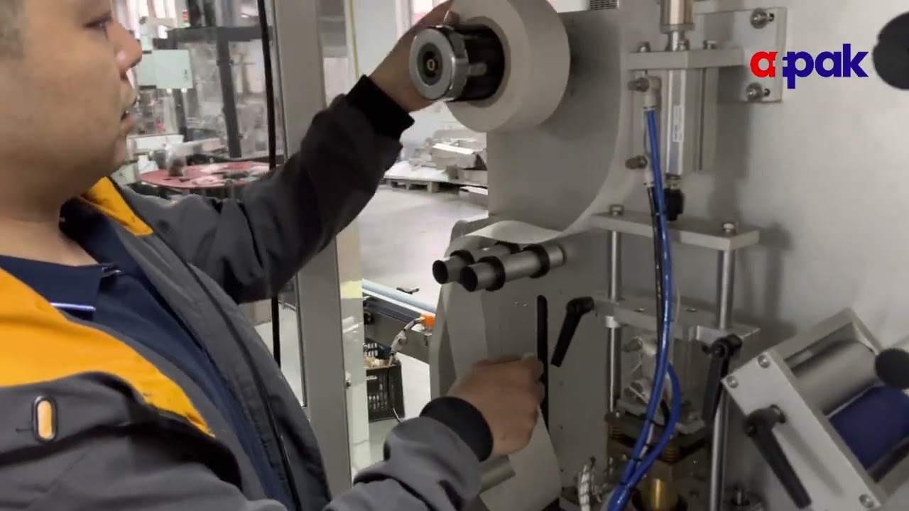 Cómo usar la película en la máquina de llenado y sellado de cápsulas de café RN1S