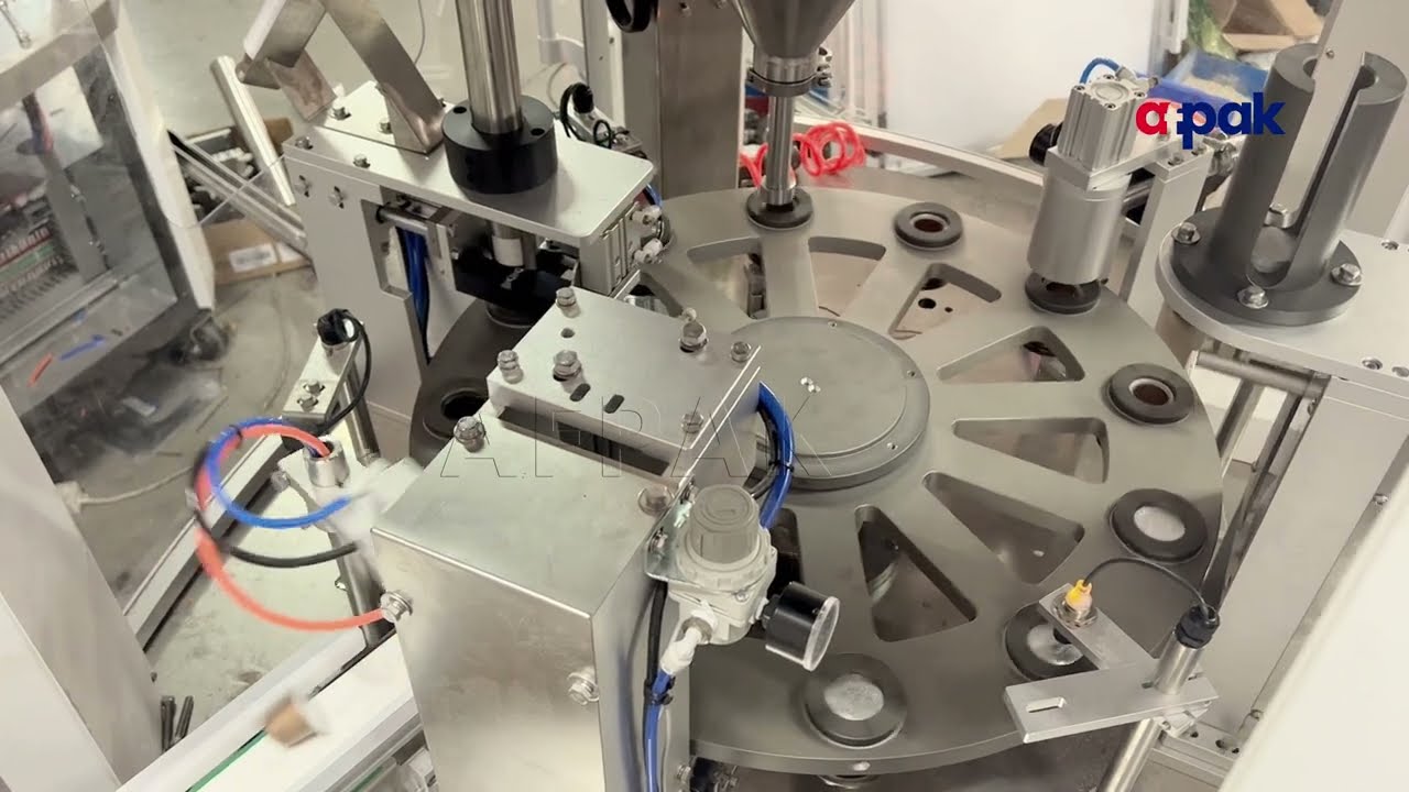 Máquina de sellado de llenado de aluminio RN1S para alusense, belmio, capsul'in tapas de aluminio vacías
