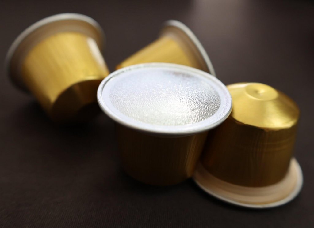 δείγματα πλήρωσης κάψουλας nespresso αλουμινίου