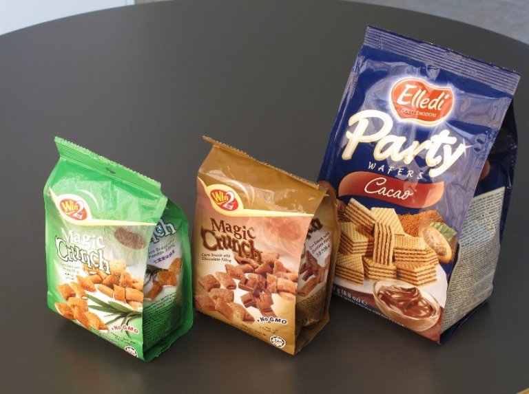 bolsas de café con sello de cuatro lados