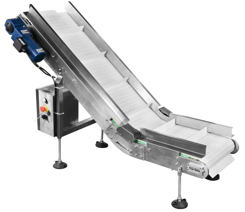 output conveyor of coffee bag packing machine