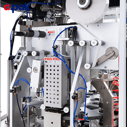 машина для наполнения-запайки рулонной пленки rn1s-биоразлагаемых капсул