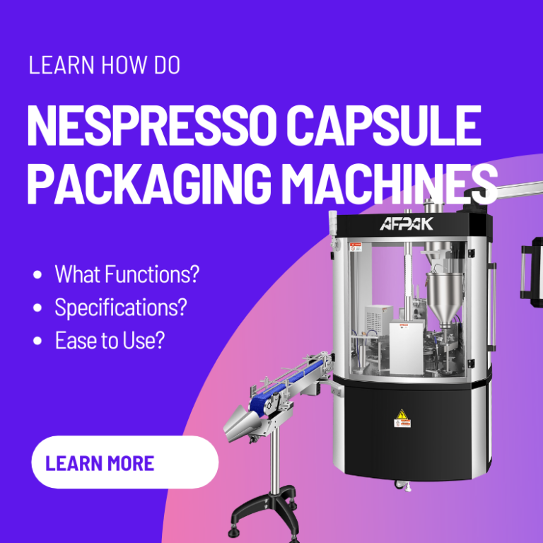 Как работают машины для упаковки капсул Nespresso