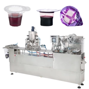 Prefilled Communion cup forming filling packaging machine