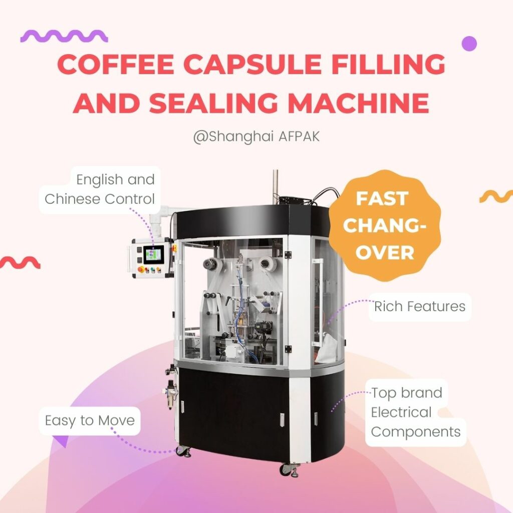 Machine à café capsules en aluminium dosettes avec différents