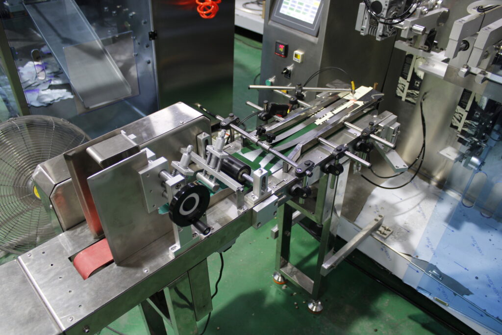 zakje verpakkingsmachine zakken feeder