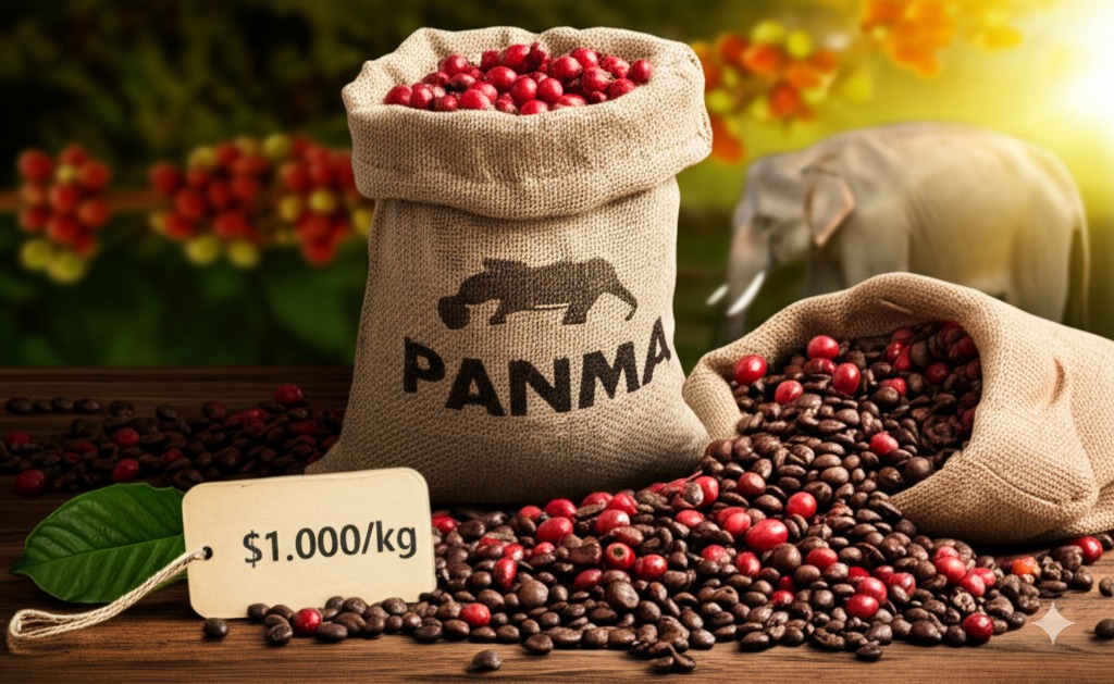 Cup of luxury coffee
