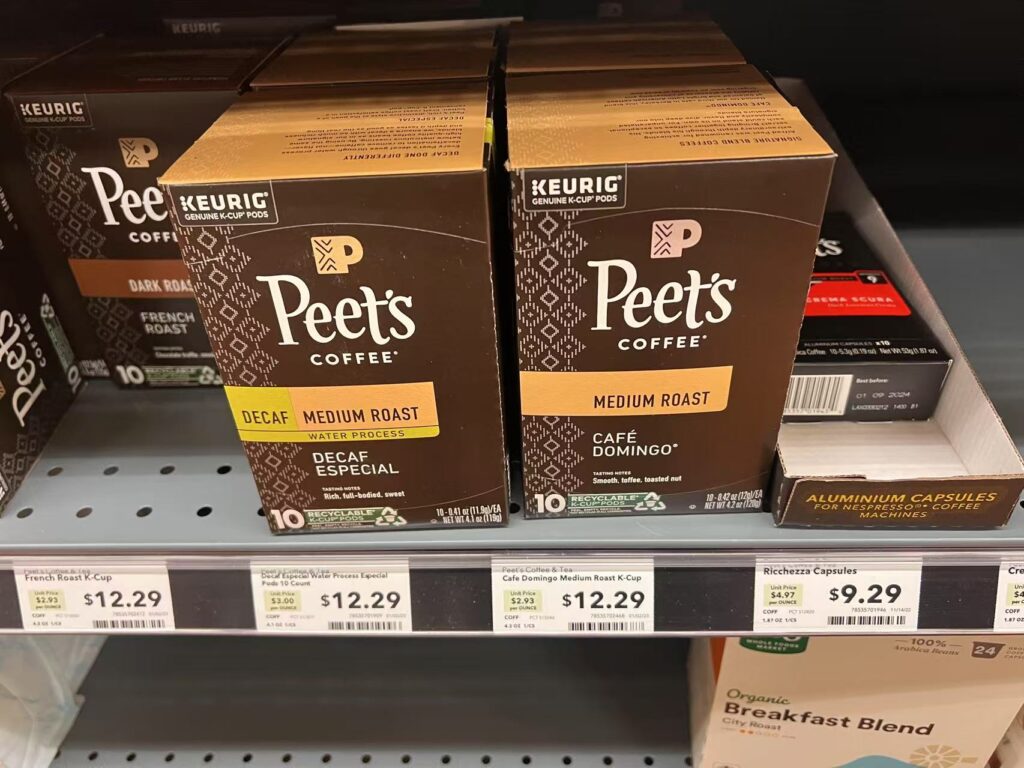 Cápsulas de café K-cup