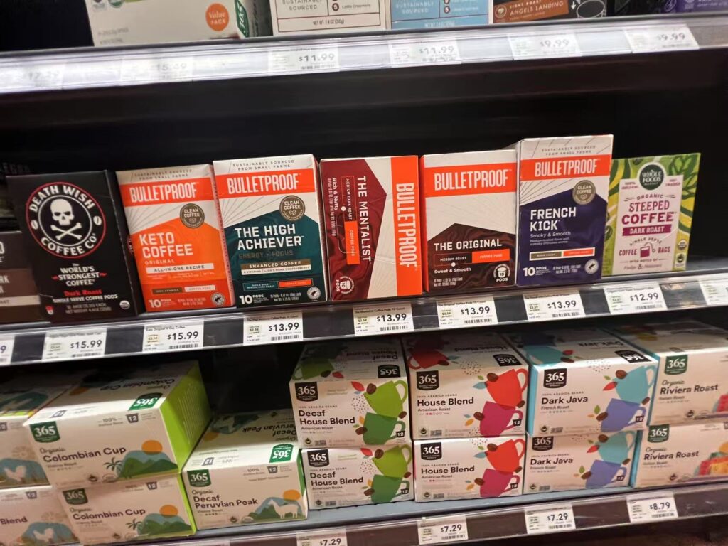 K cazas de café en Walmart