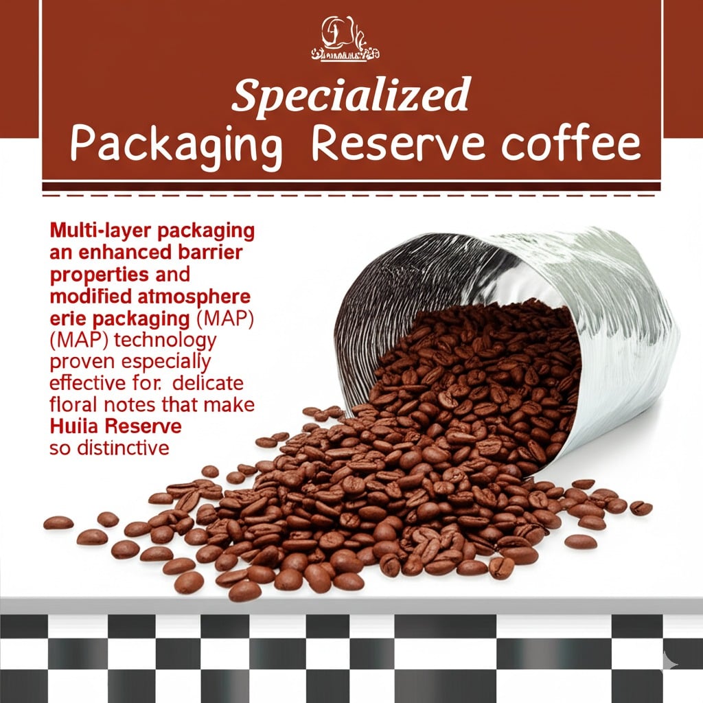 Verpackungsdesign für Huila Reserve-Kaffee