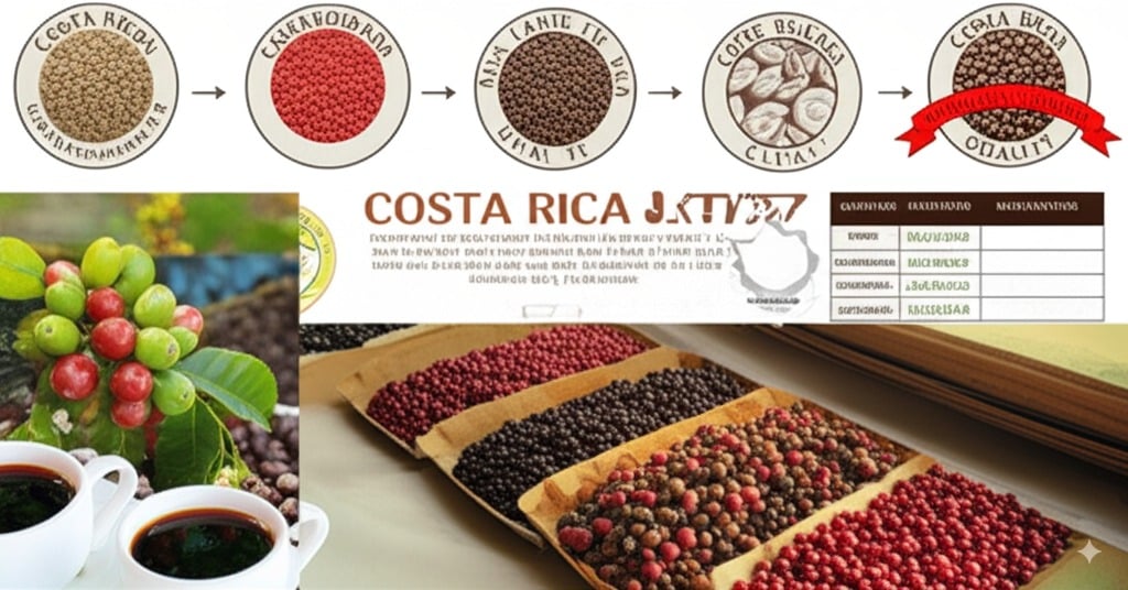 Prueba de control de calidad del café