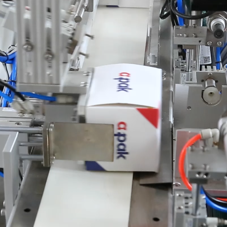 final k cup box from k cup cartoner packaging machine