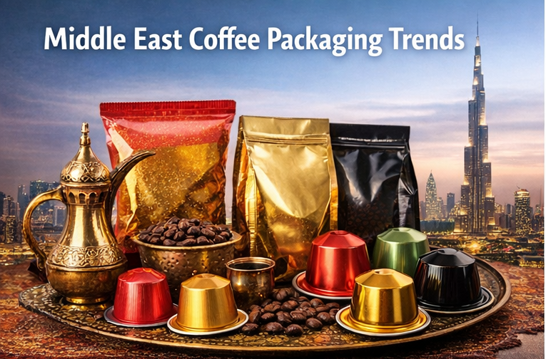 solutions d'emballage de café pour les marchés du Moyen-Orient