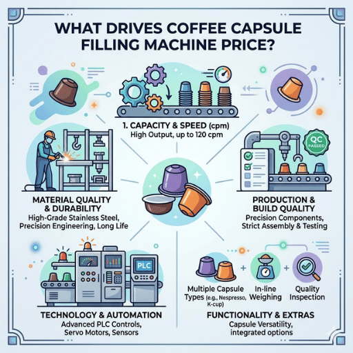 What Drives Coffee Capsule Filling Machine Price