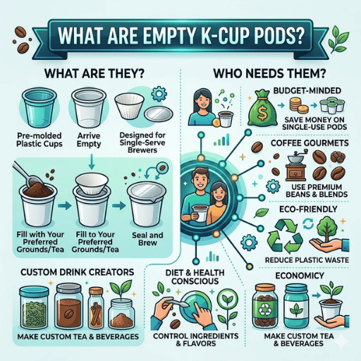 What Are Empty K Cup Pods and Who Needs Them