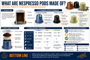 What Are Nespresso Pods Made Of Aluminum, Plastic & Compostable Capsules Explained