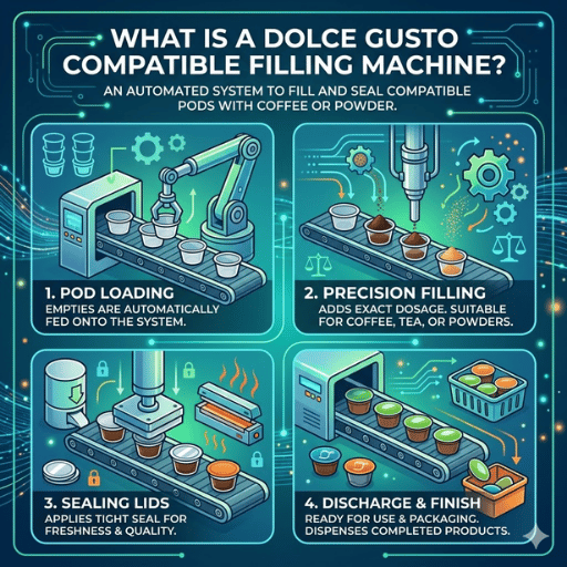 Τι είναι μια Συμβατή μηχανή πλήρωσης Dolce Gusto