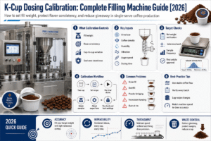 K-Cup Dosing Calibration: Complete Filling Machine Guide [2026]