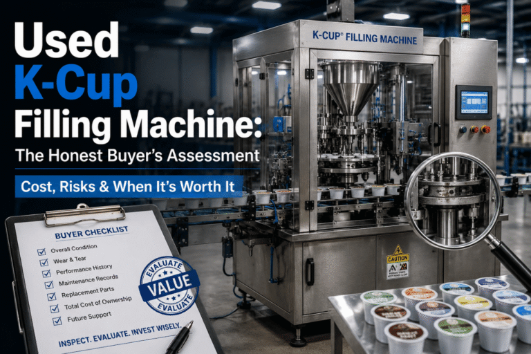 Used K-Cup Filling Machine: The Honest Buyer's Assessment (Cost, Risks & When It's Worth It)