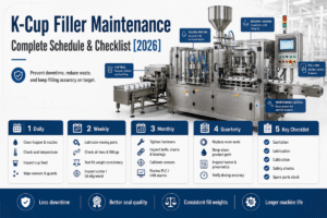K-Cup Filler Maintenance: Complete Schedule & Checklist [2026]