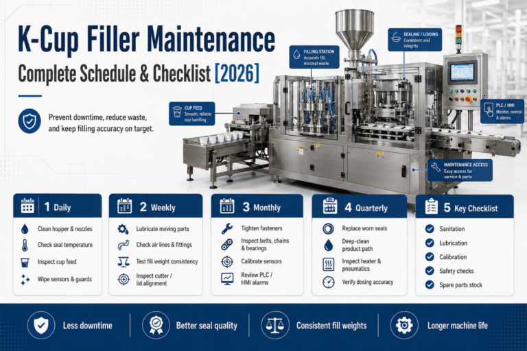K-Cup Filler Maintenance: Complete Schedule & Checklist [2026]
