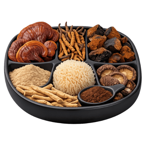 The Mushrooms and Adaptogens Inside the Pod