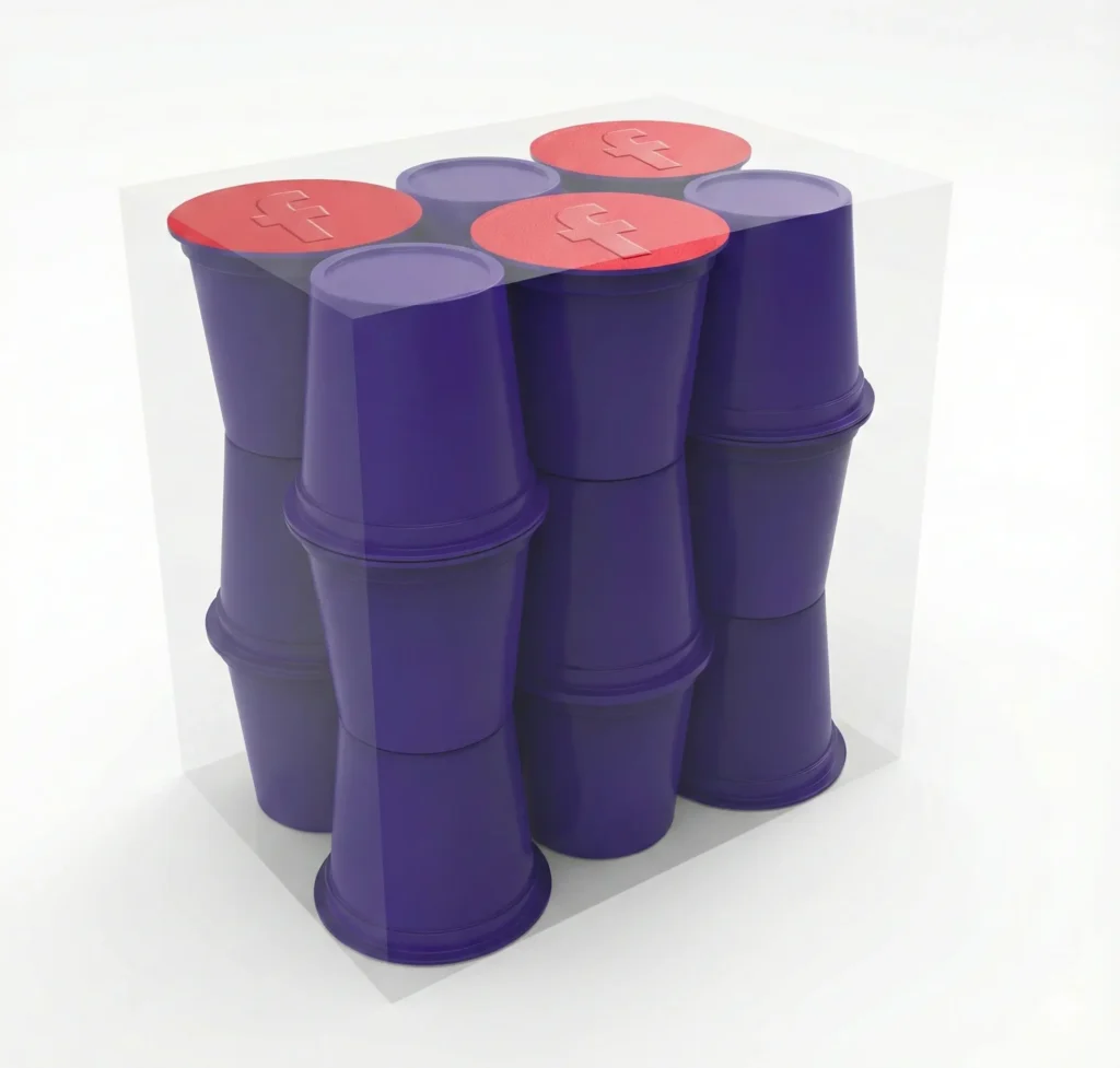 3X2X3 18counts k cups box types
