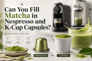 Can You Fill Matcha in Nespresso and K-Cup Capsules?