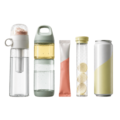 Powder-in-Cap vs Dual-Chamber Bottle, Sachet, Effervescent & RTD