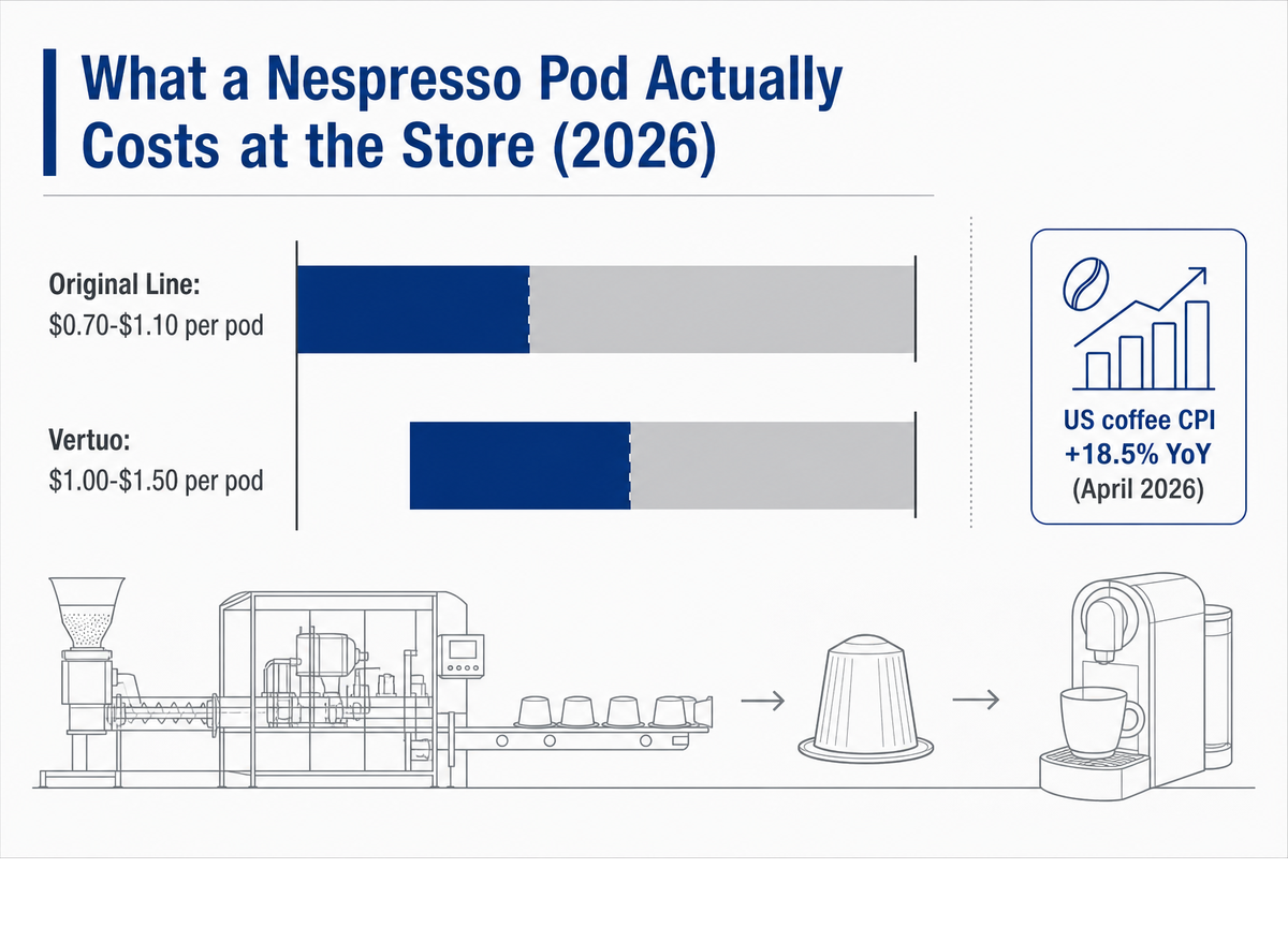 What Nespresso Pods Actually Cost You at the Store (2026) — AFPAK