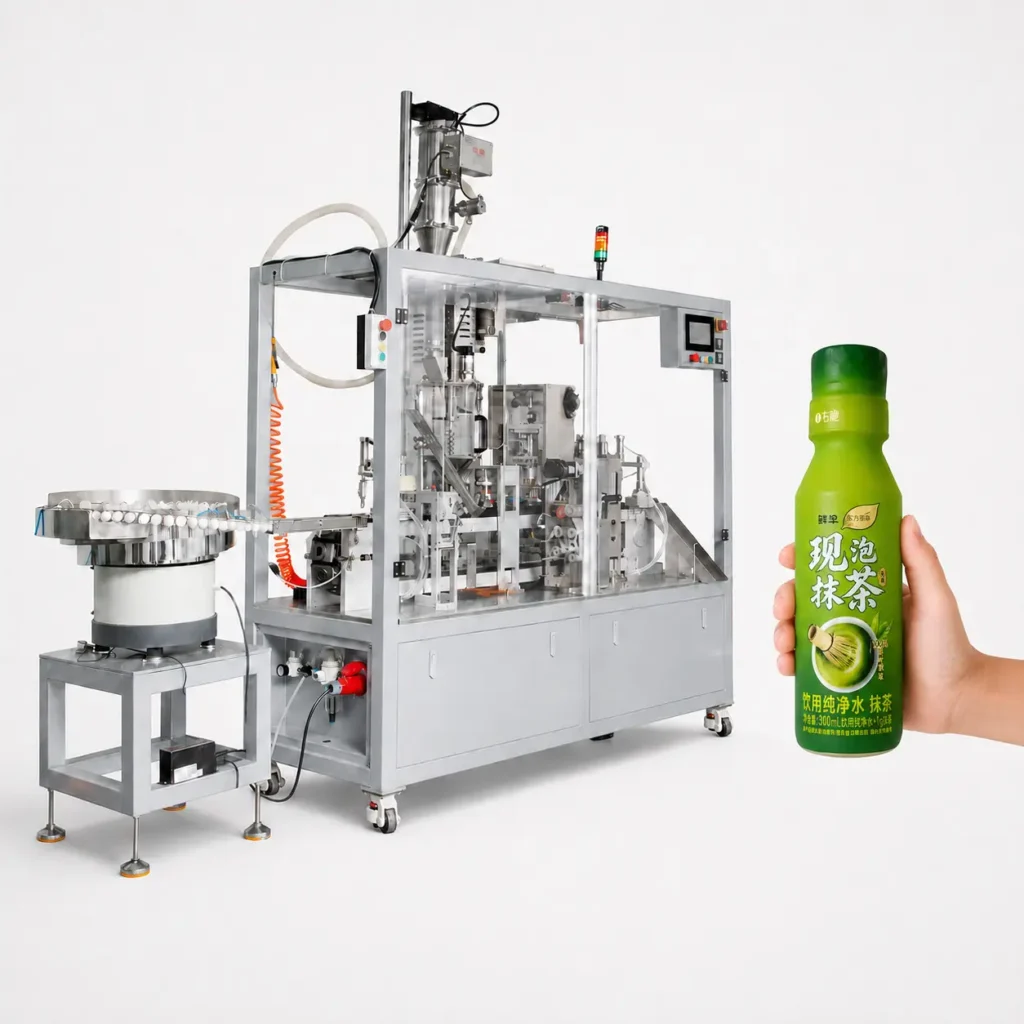 Automatic Powder Cap Filling & Sealing Machine