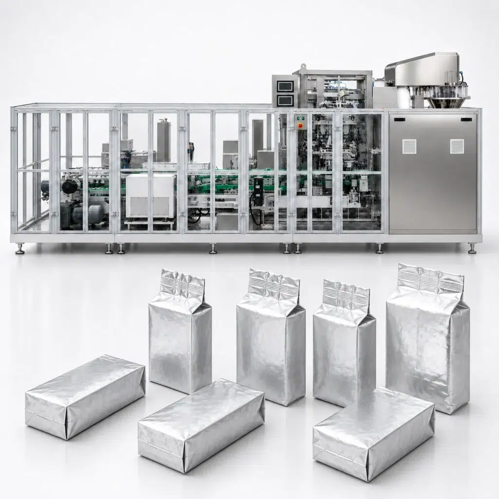 VP500 Brick type coffee bag packaging machine