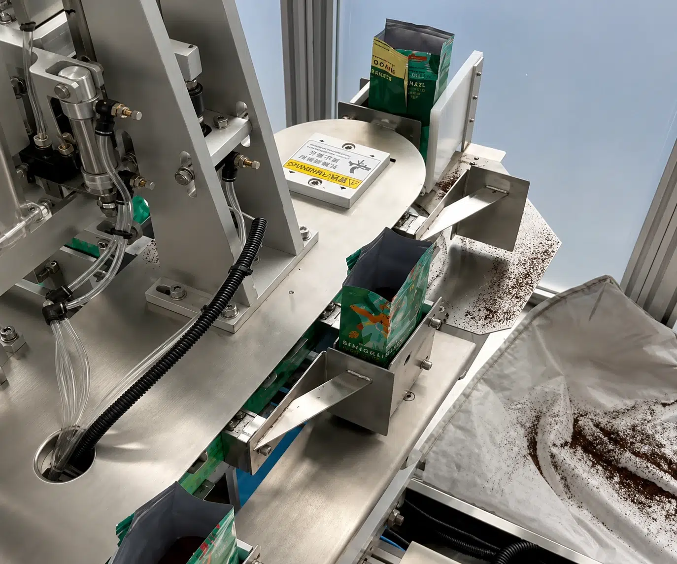 AF-VP500 coffee vibration and settling system