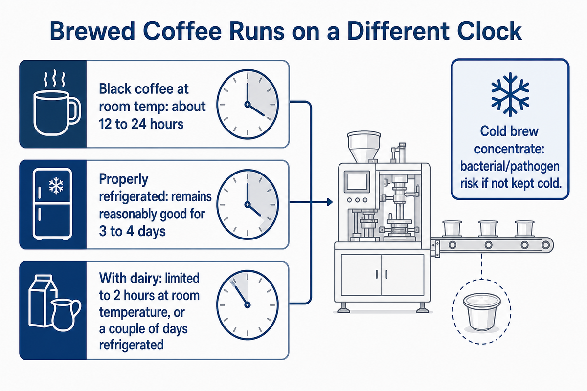 Brewed and Cold Brew Coffee: A Different Clock — AFPAK