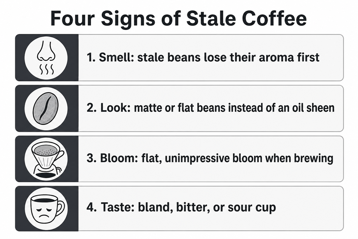Signs Your Coffee Beans Have Gone Stale (and Mistakes to Avoid) — AFPAK