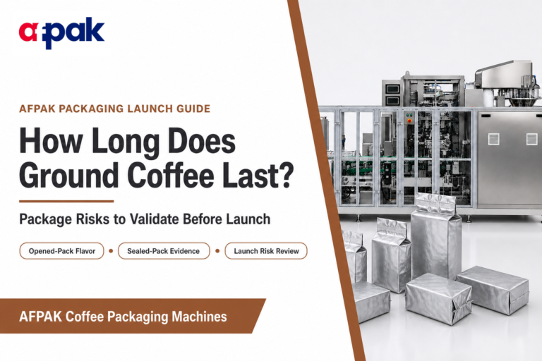 Quanto dura il caffè macinato? Rischi di imballaggio