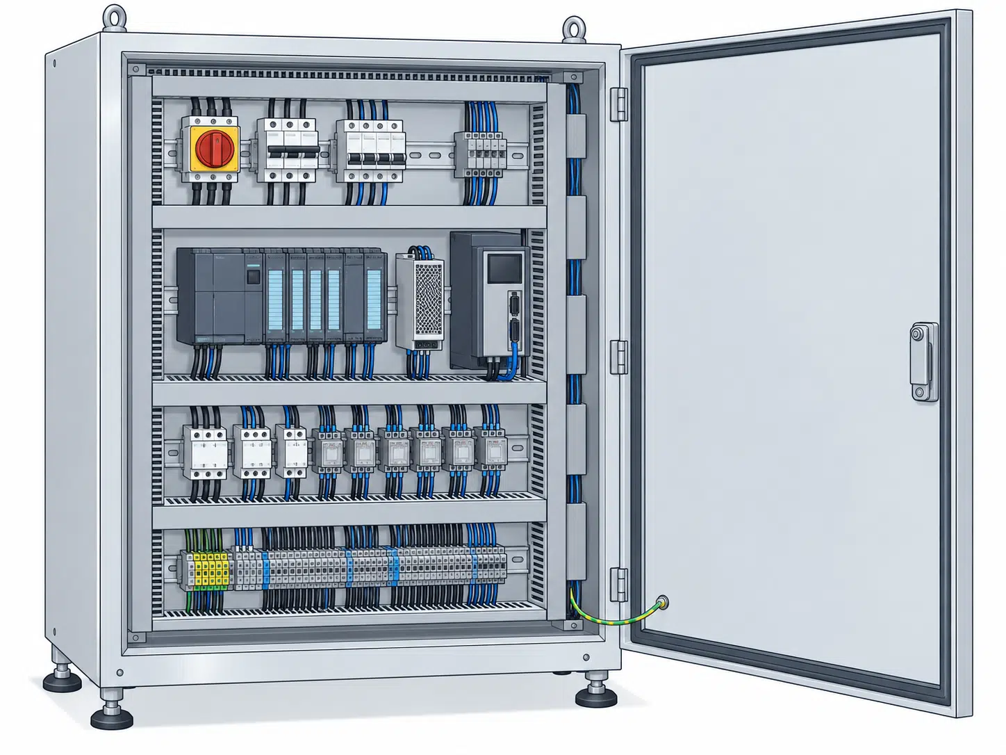 dulap de comandă electrică industrială YM40