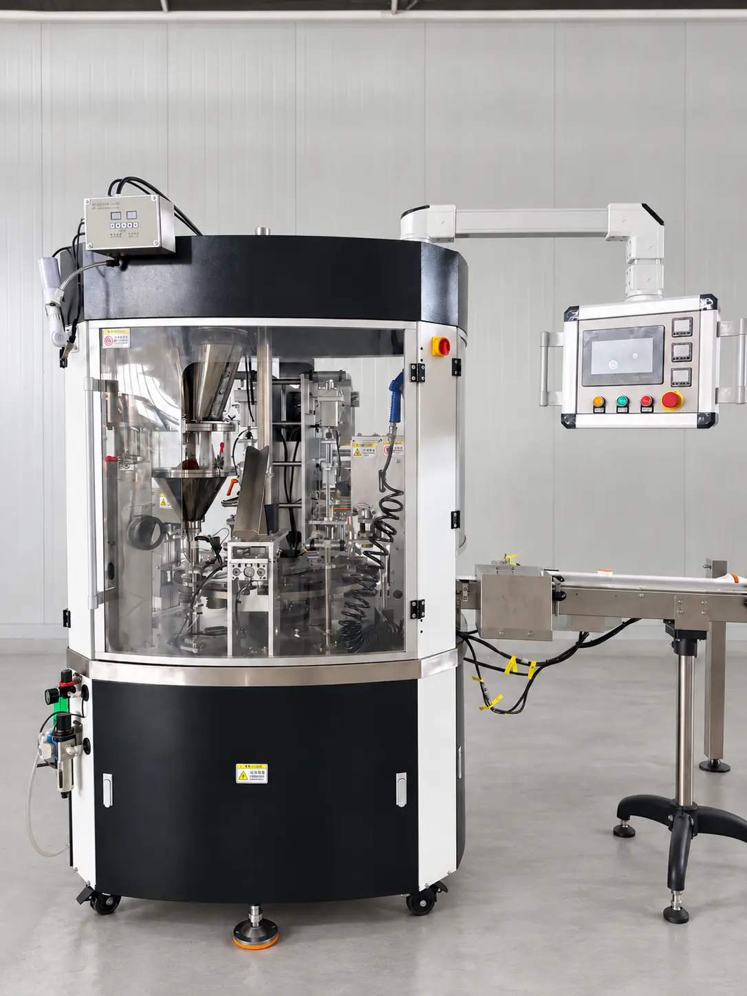 RN1S rotary filling machine in the workshop