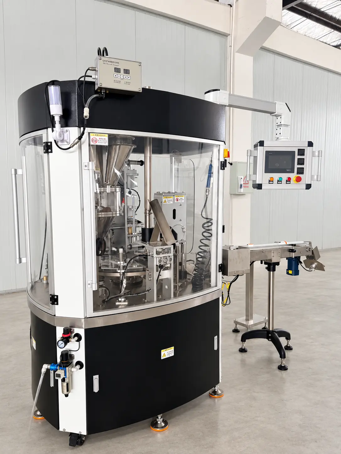RN1S rotary filling machine — side view