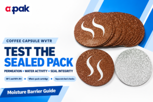 Coffee Capsule Moisture Barrier Testing: 4 WVTR Methods