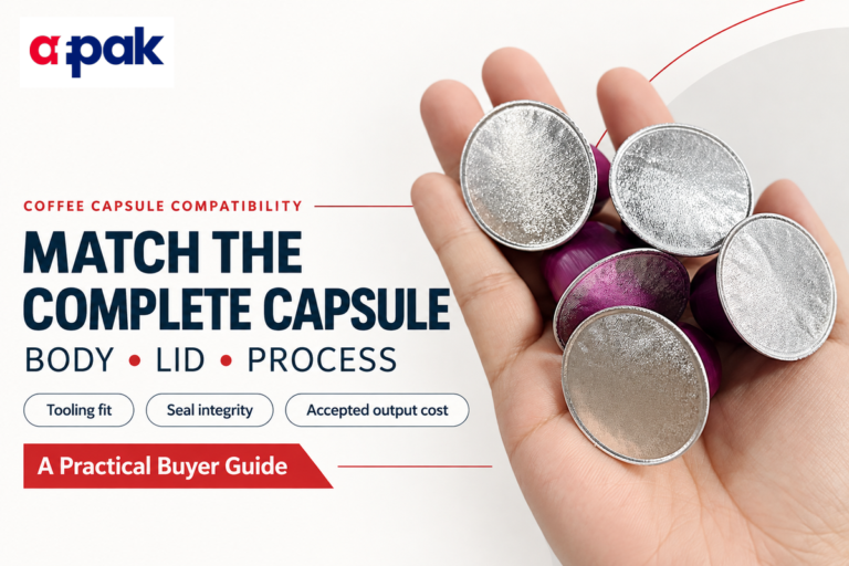 Coffee Capsule Packaging Material Compatibility: 3 Checks
